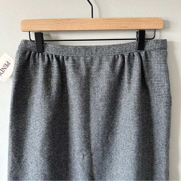 Pendleton Vintage Deadstock NWT 100% Virgin Wool Lined Skirt Women’s Petite 14 - Picture 8 of 13
